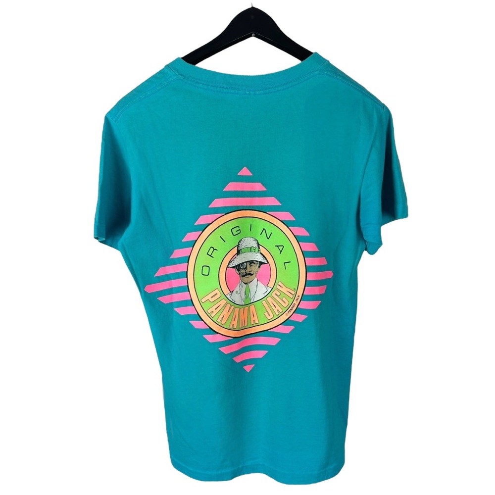 Vintage 1990s Panama Jack Double Sided Surf Wear Graphic Shirt Size M